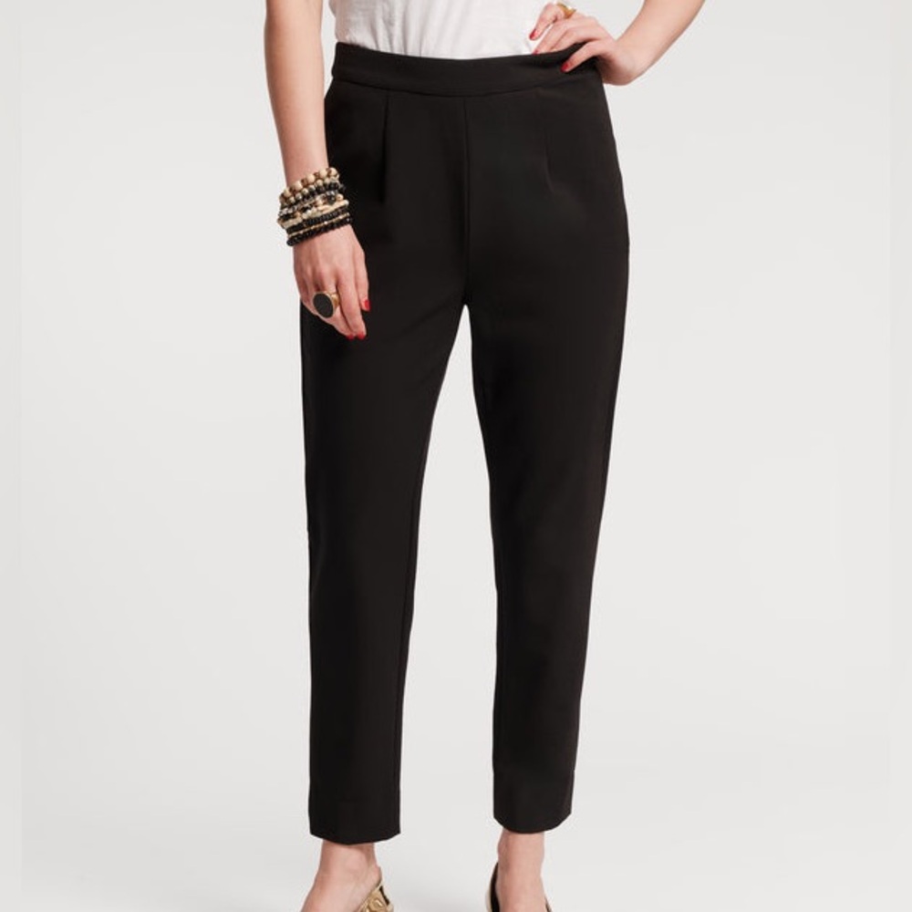Frances Valentine Lucy Japanese Cigarette Pants in Black - Size 18